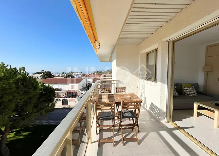 Frente Al Mar En La Llosa Edif Olimpic 103a - Inmo22 아파트 *